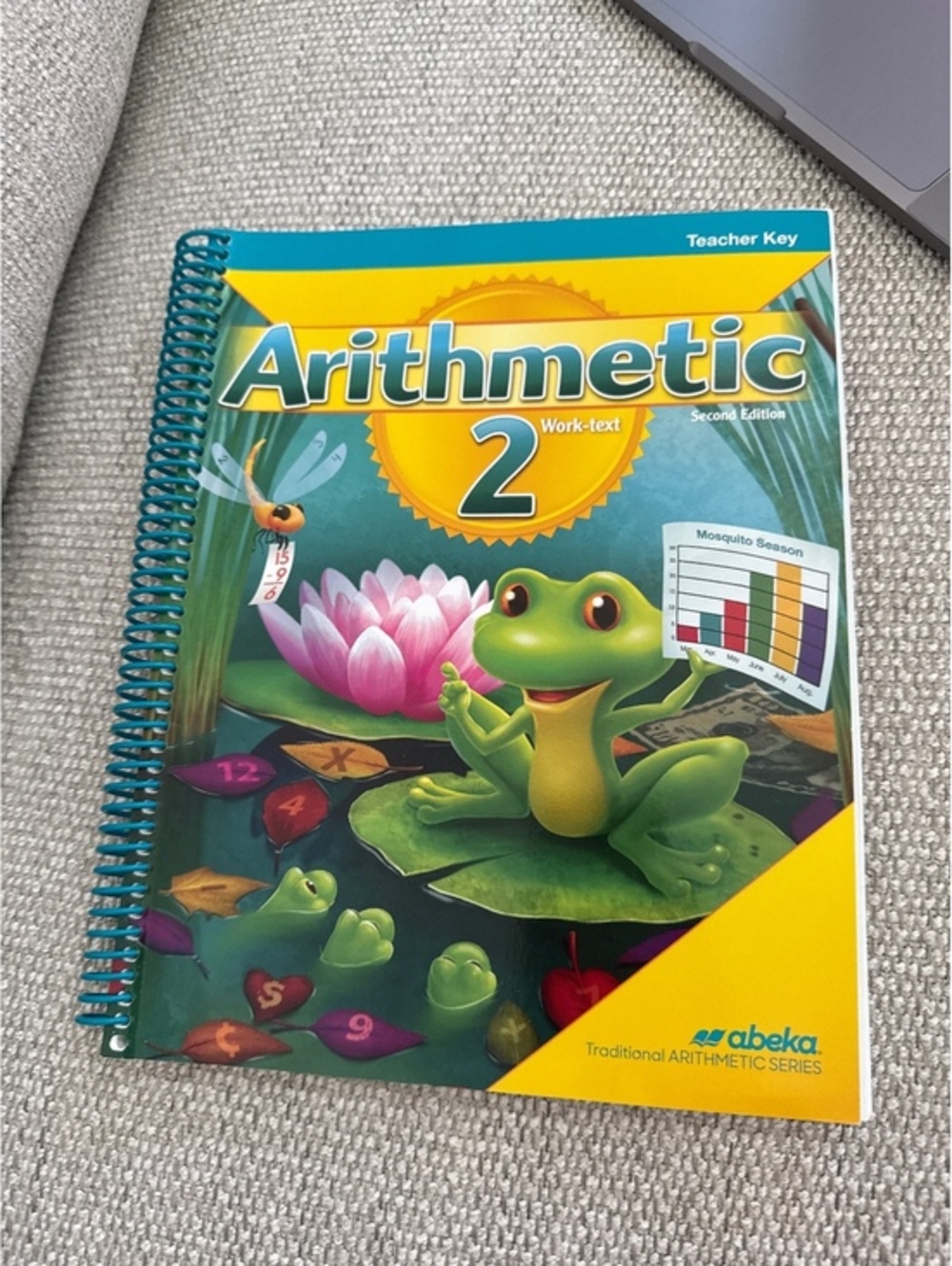 Abeka Arithmetic 2 Teacher Key 2nd Edition Grade 2 Answer Key Spiral